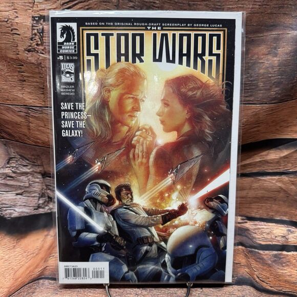 The Star Wars #5 Dark Horse Comics George Lucas Rough Draft Screenplay Boarded - Picture 1 of 1